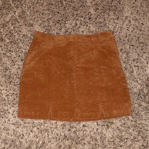Women’s Suede Skirt